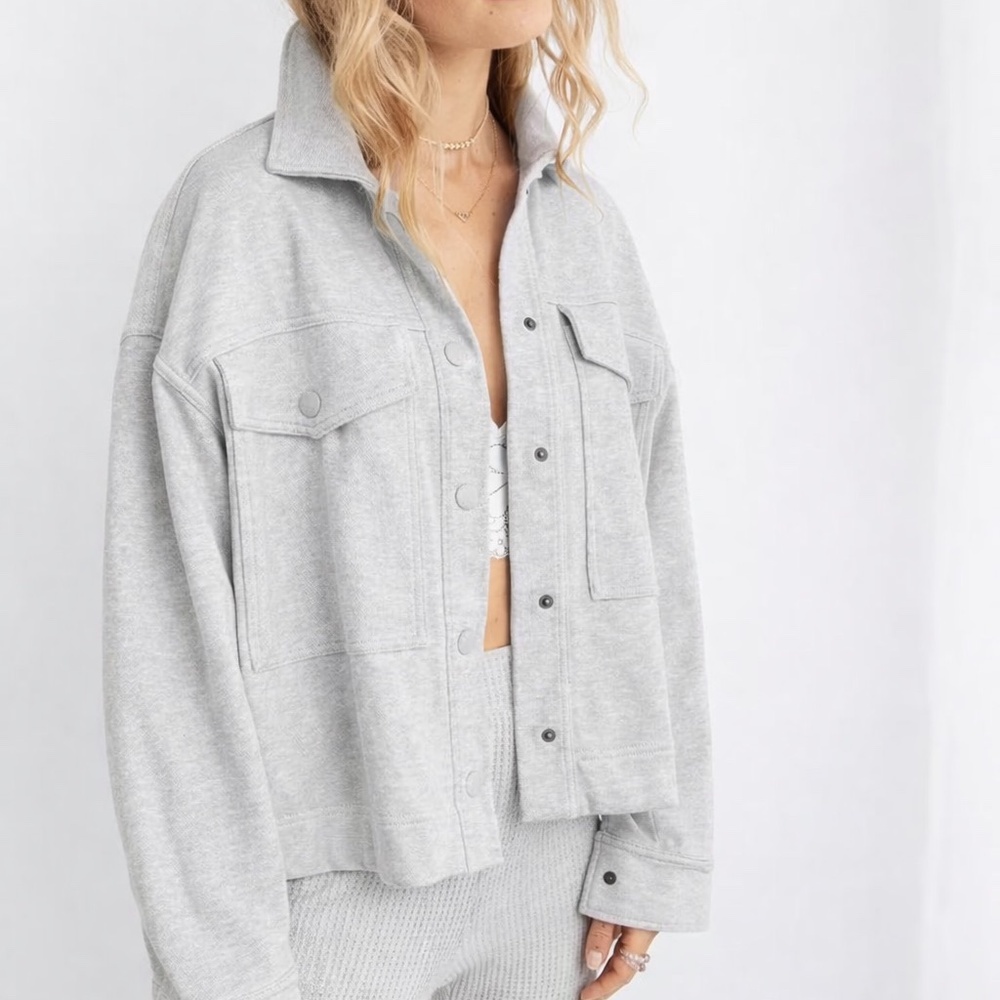 Aerie | M | Fleece Shacket
